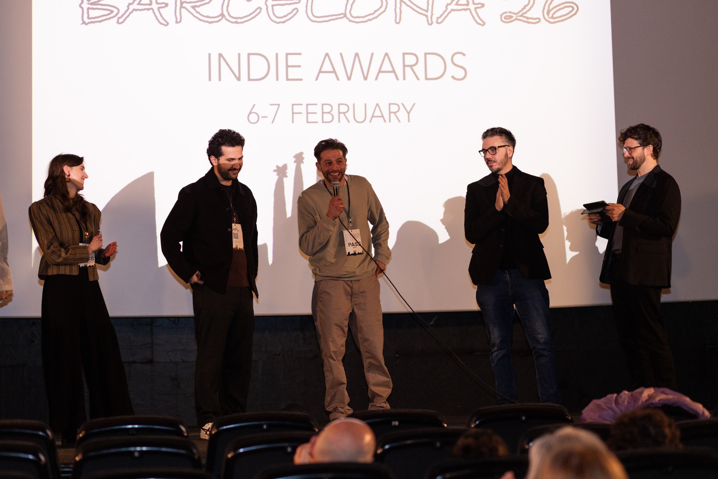 Barcelona Indie Awards 2026 live screening at Cine Maldà — event photo 14 of 35
