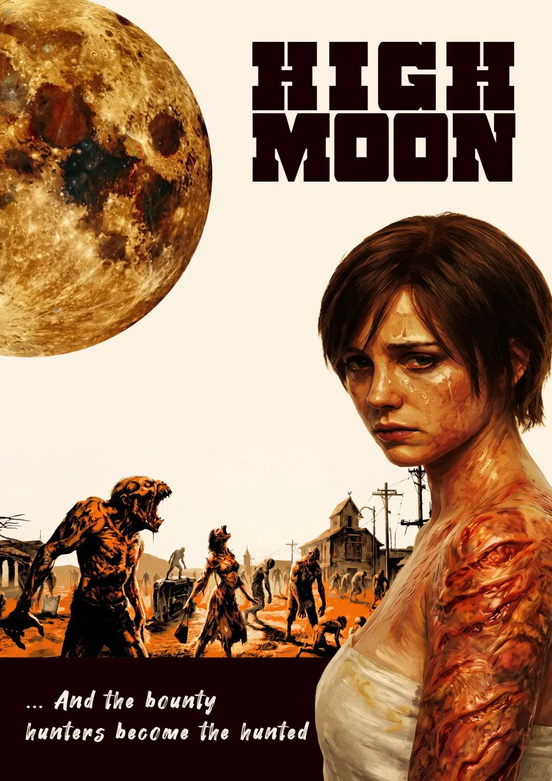 Film poster of High Moon by Sean Bridges