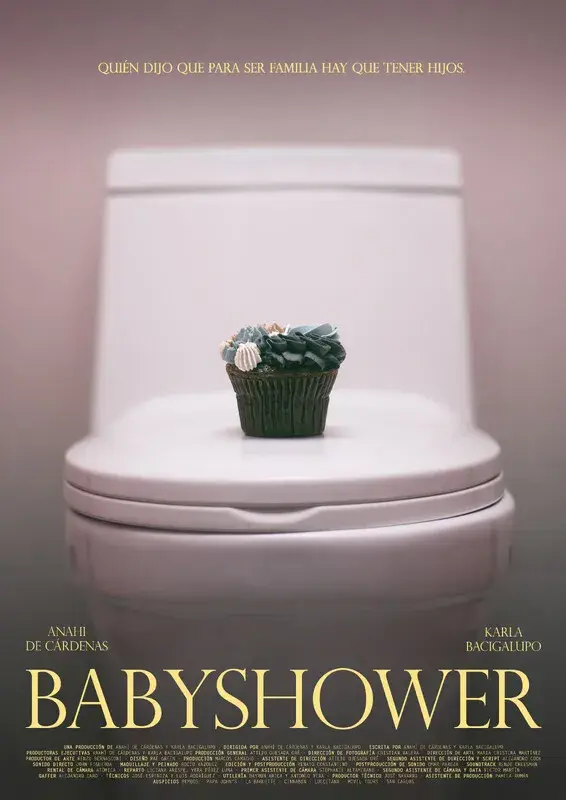 Film poster of Babyshower by Anahi de Cárdenas