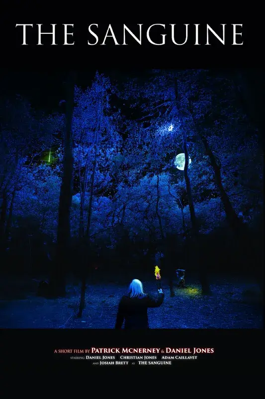 Film poster of The Sanguine by Patrick McNerney, Daniel Jones