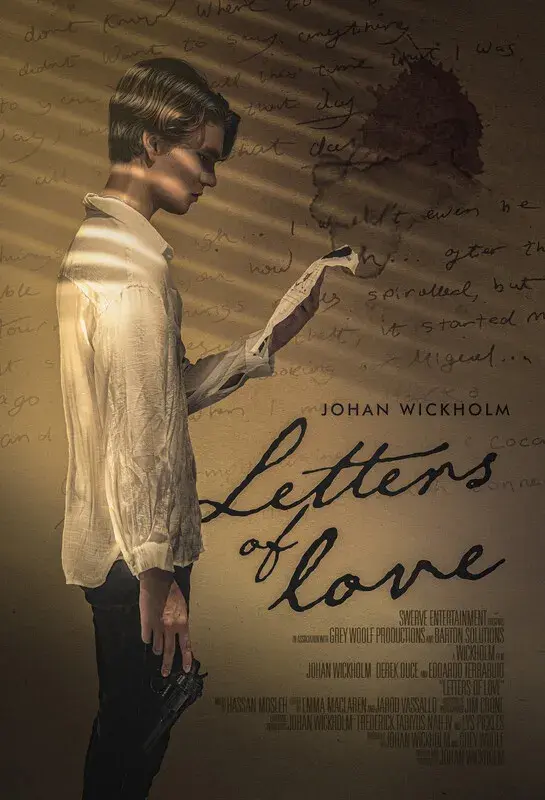 Film poster of Letters Of Love by Johan Wickholm