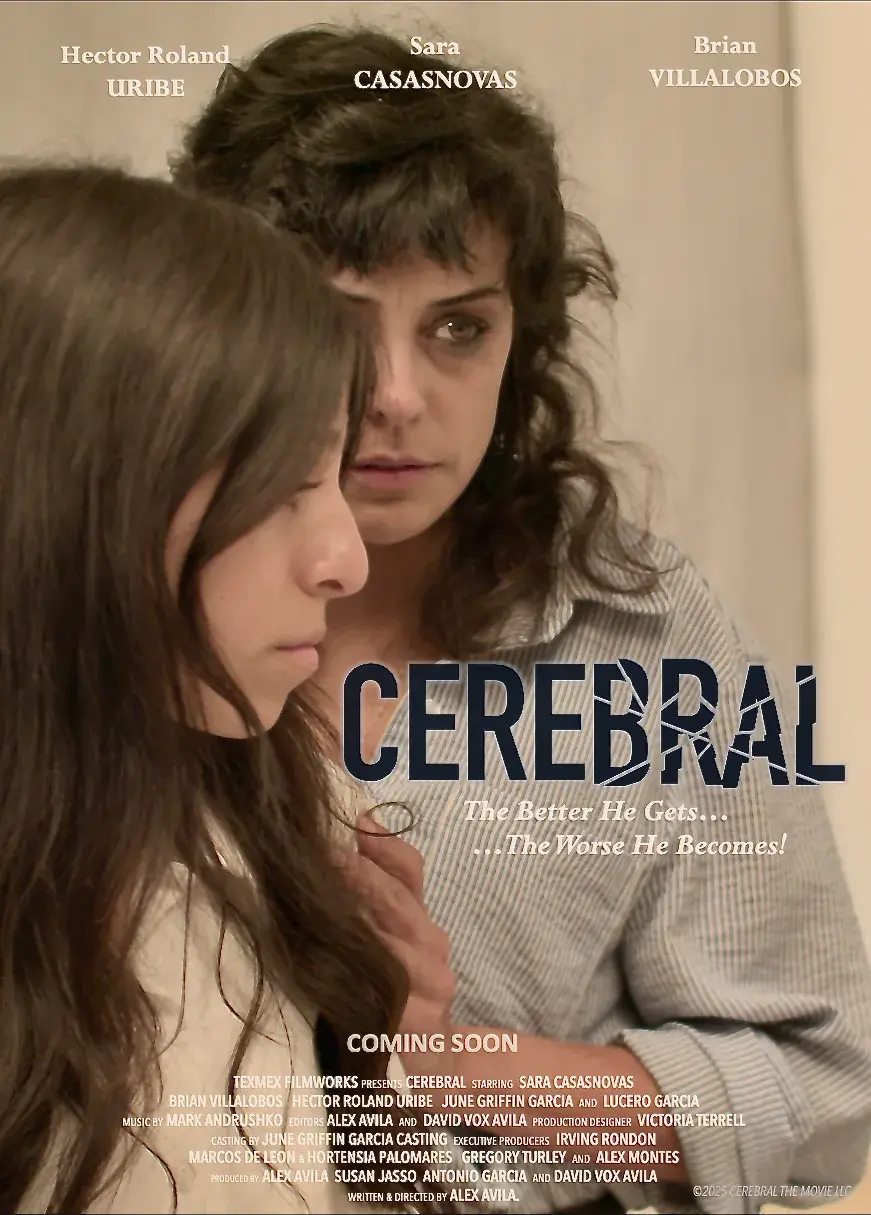 Film poster of CEREBRAL by Alex Avila