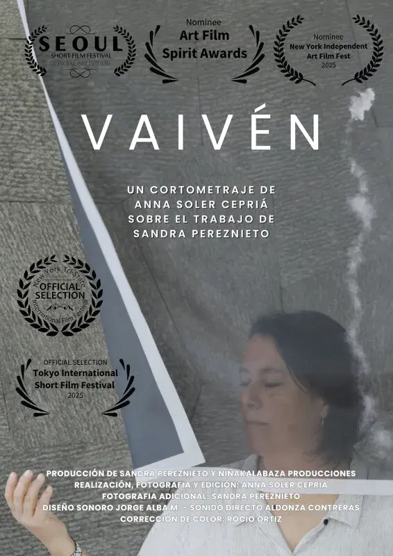 Film poster of VAIVEN by Anna Soler Cepriá